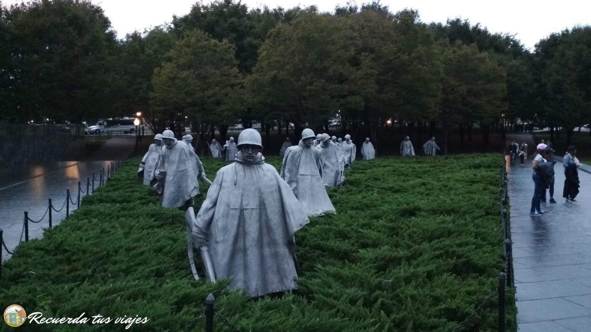 Memorial de la guerra de Corea - Washington en un día