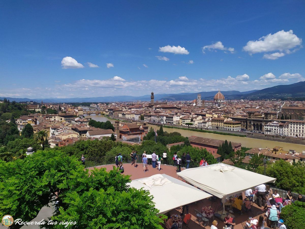 Visitar Florencia desde un crucero - Mirador de la Piazzale Michelangelo