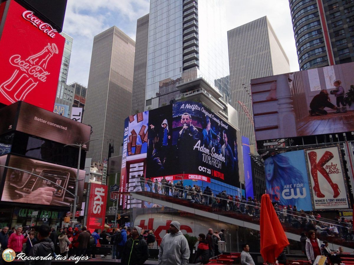 Organiza tu viaje a Nueva York - Times Square