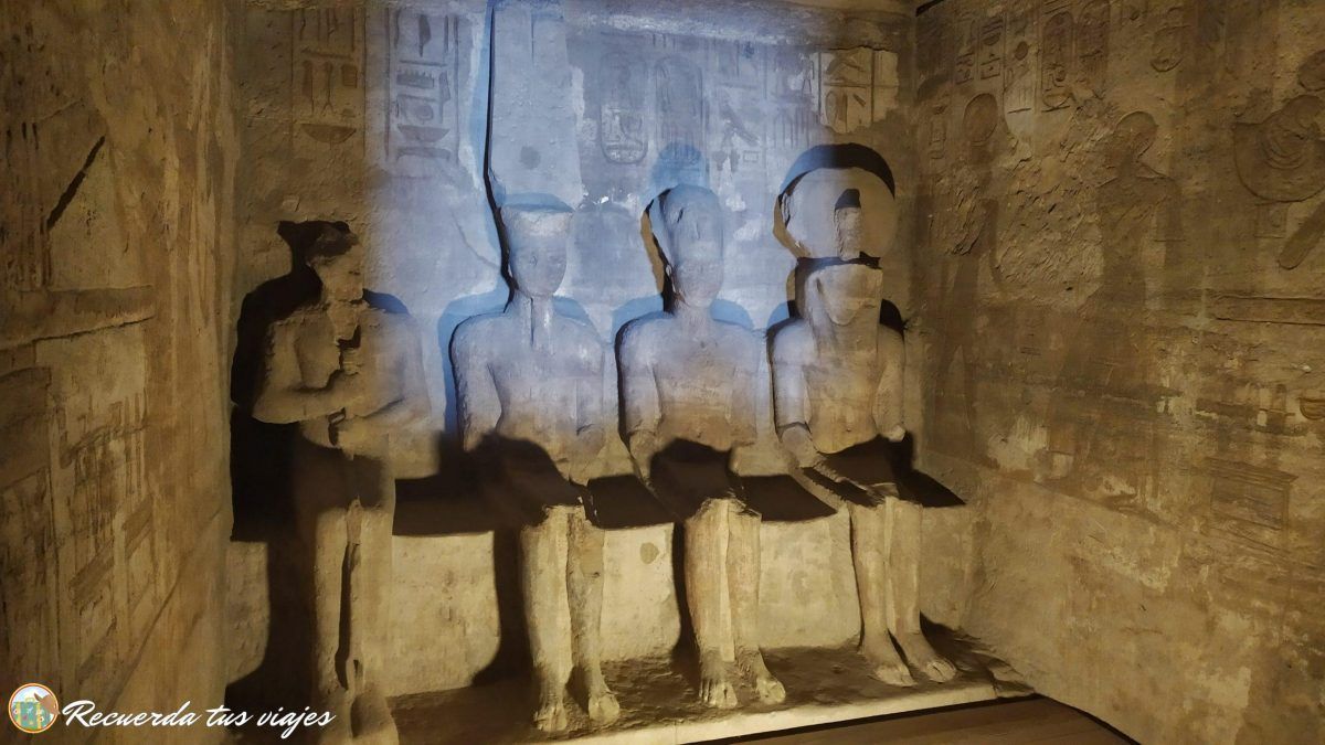 Santuario del Templo de Ramsés II en Abu Simbel