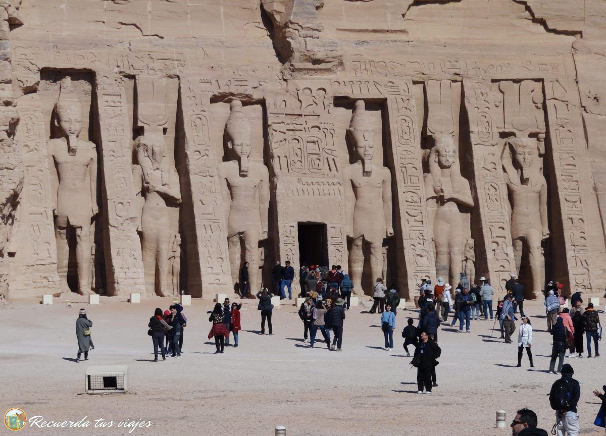 Templo de Hathor-Nefertari en Abu Simbel