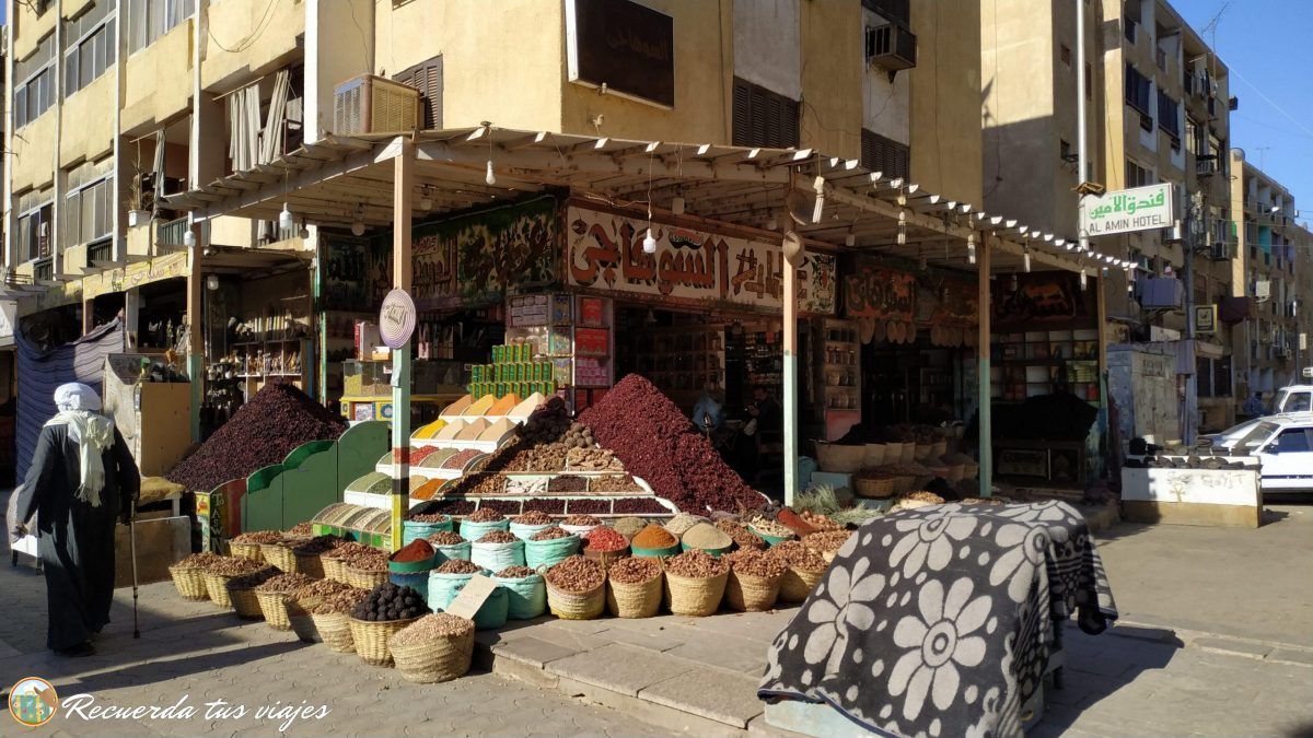 Tienda de especias - Mercado de Asúan