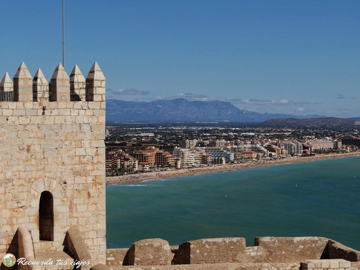 Playa norte desde el castillo
