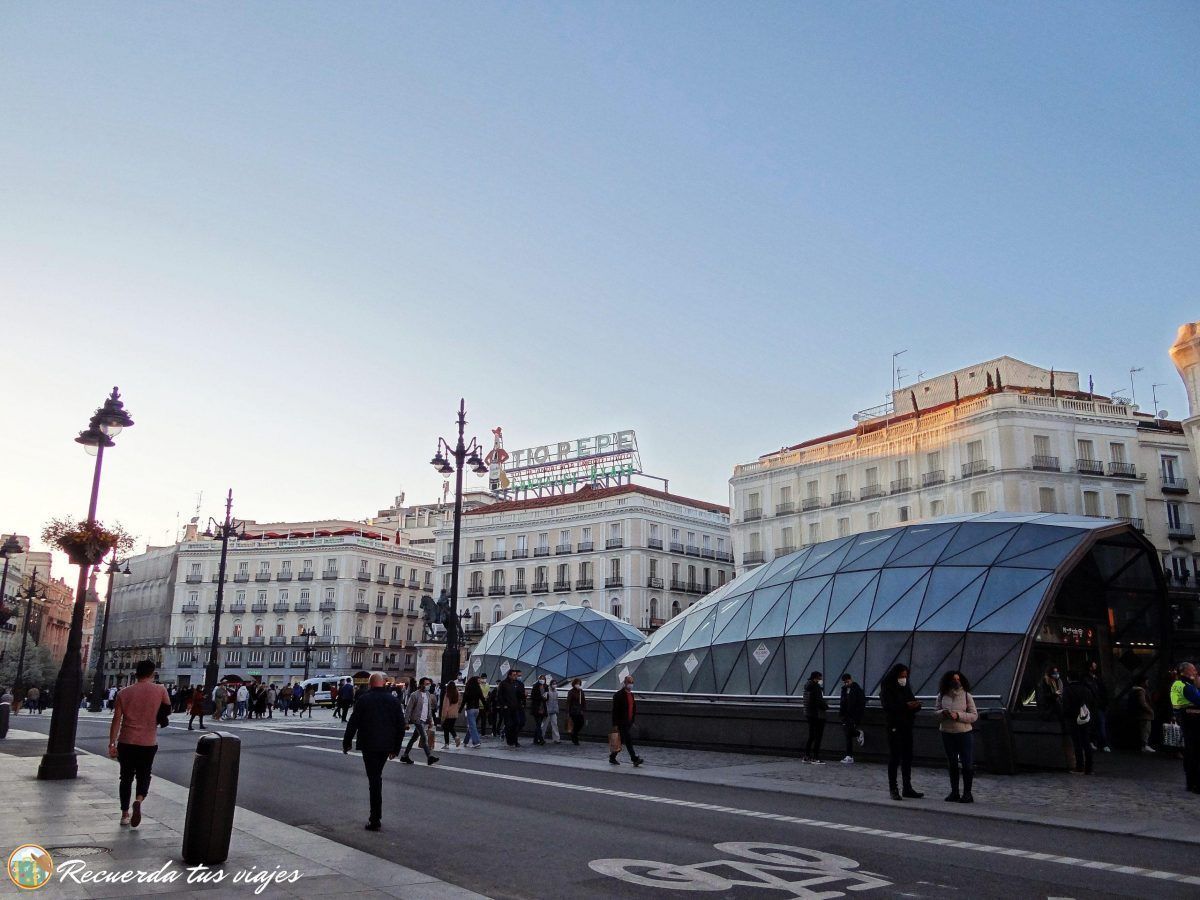 10 Curiosidades de la Puerta del Sol - Salida del Cercanías Puerta del Sol