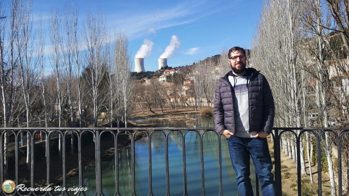 El Tajo y la central Nuclear