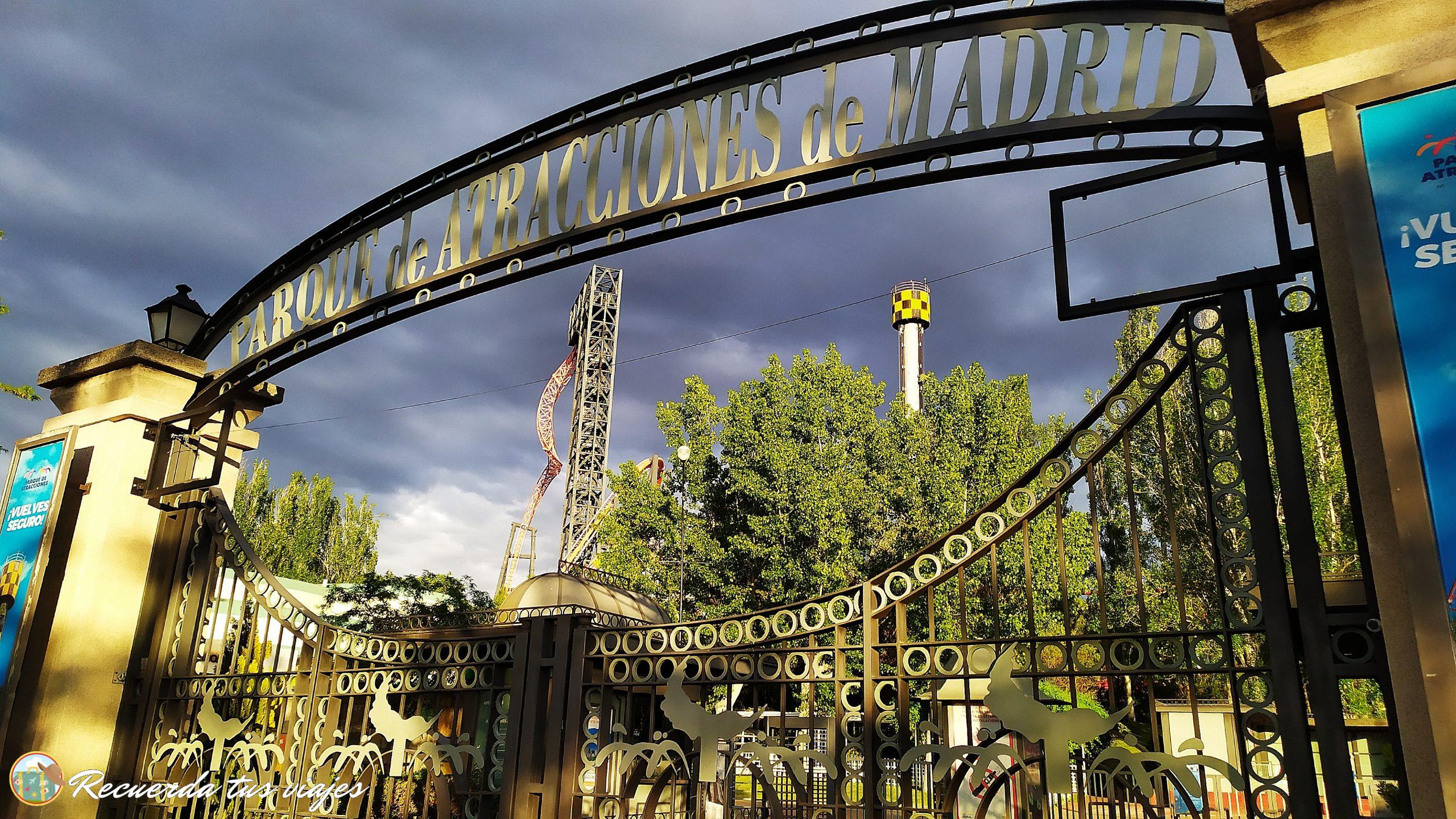 1 día en El Parque de Atracciones de Madrid Recuerda Tus Viajes