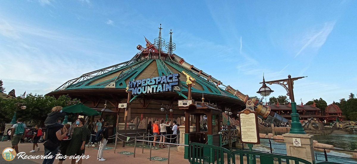 Organiza tu viaje a Disneyland París - Entrada de HyperSpace Mountain