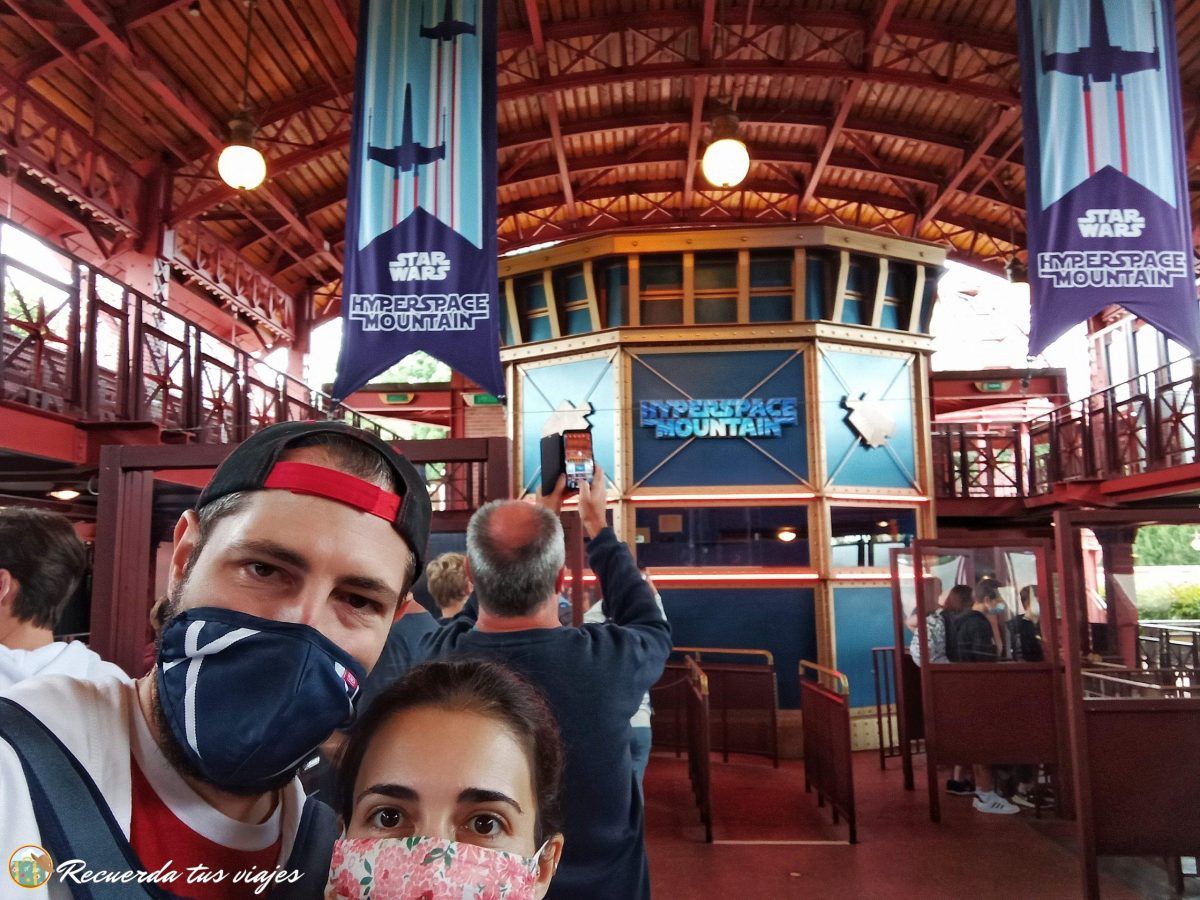 HyperSpace Mountain - Qué ver en Disneyland
