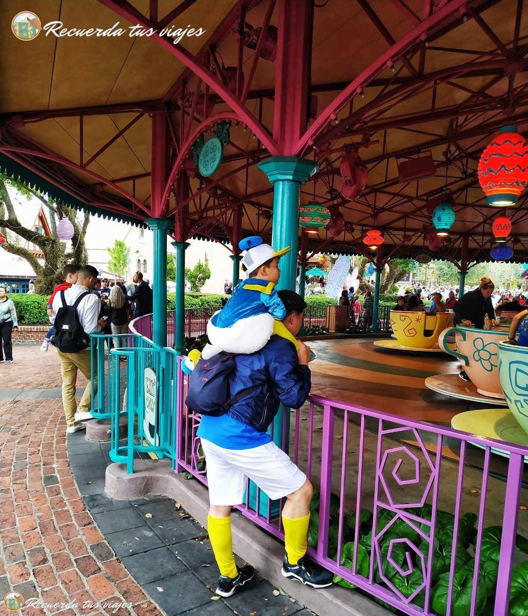 Diferencias entre Disneyland París y Disney World Orlando - Padre e hijo disfrazados