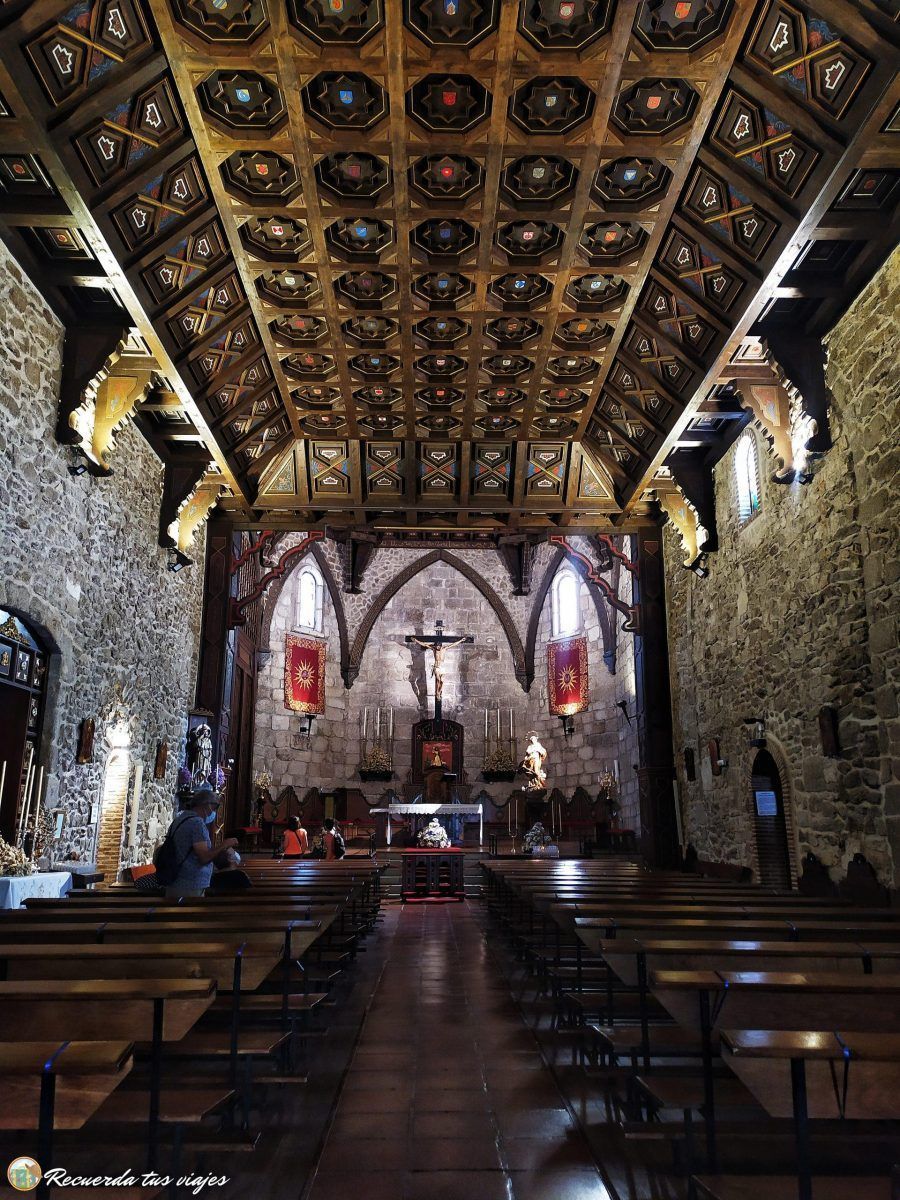 Qué ver en Buitrago de Lozoya - Interior de Santa María del Castillo