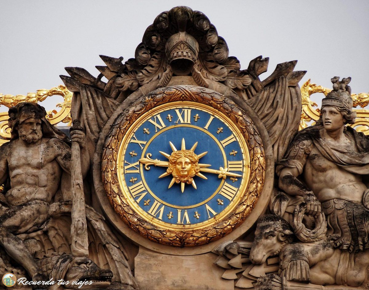 Visitar el Palacio de Versalles - Reloj del Hércules y Marte