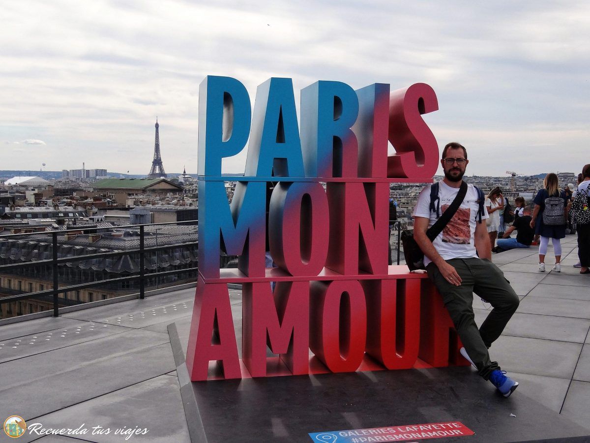 Qué ver en París - Azotea de las Galerías Lafayette