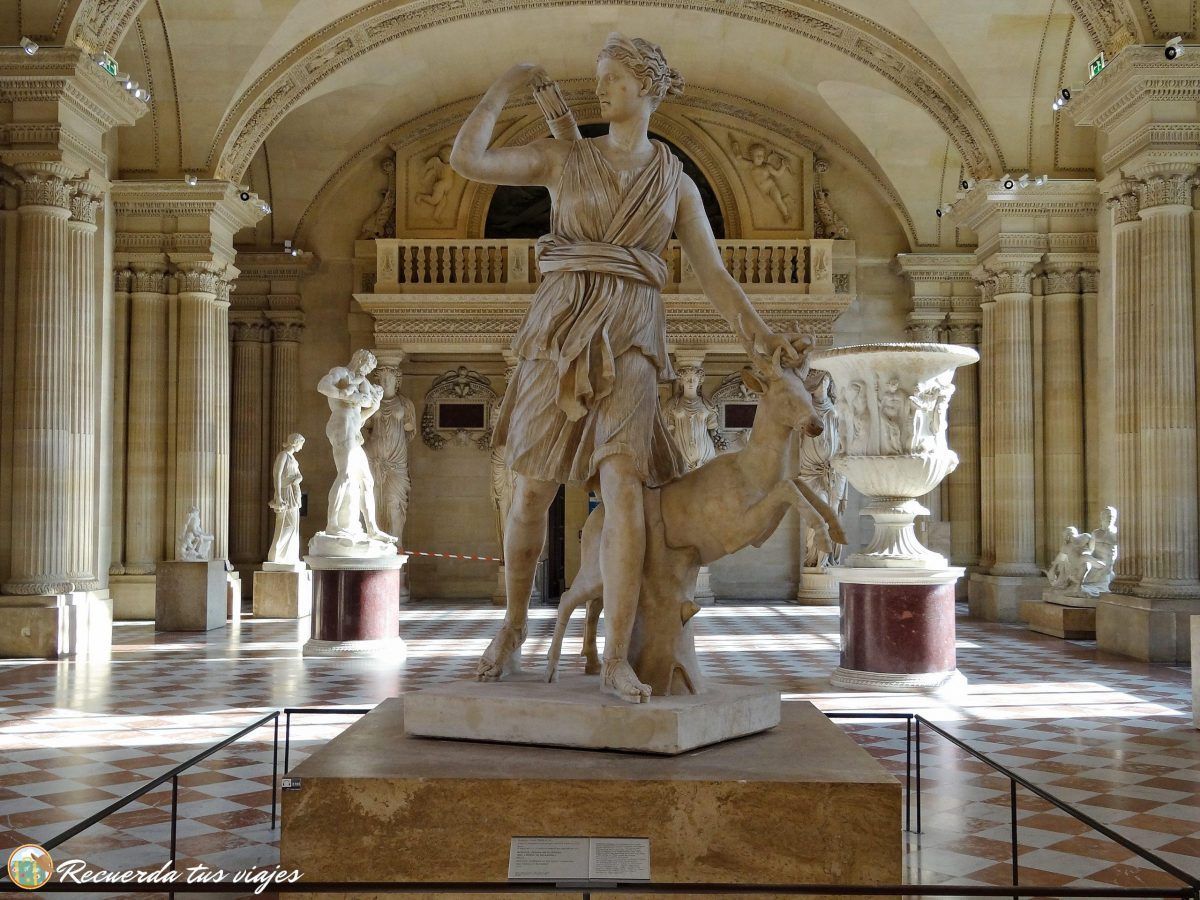 3 horas en el Museo del Louvre - Diana con el ciervo