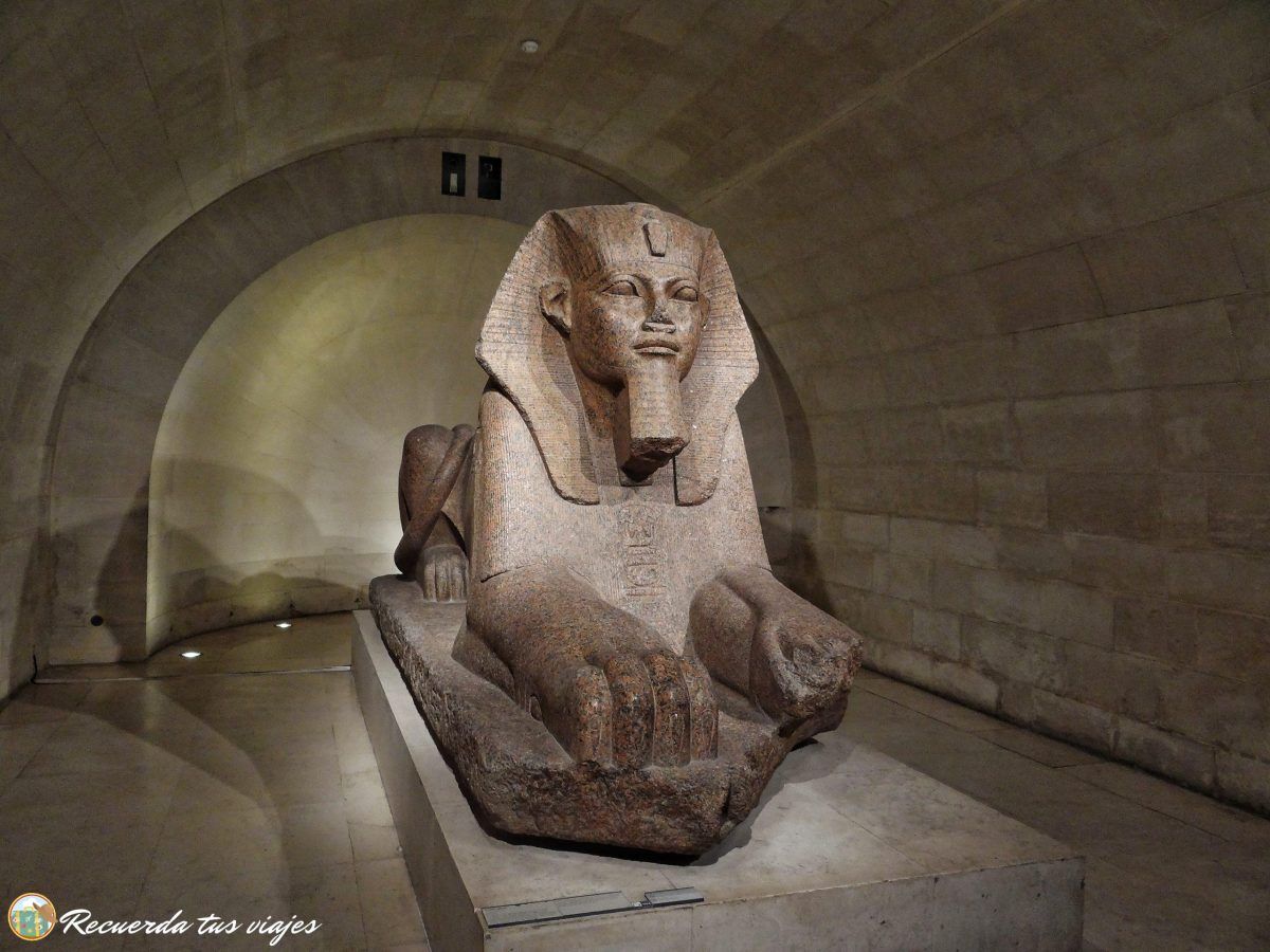 3 horas en el Museo del Louvre - Esfinge de Tanis
