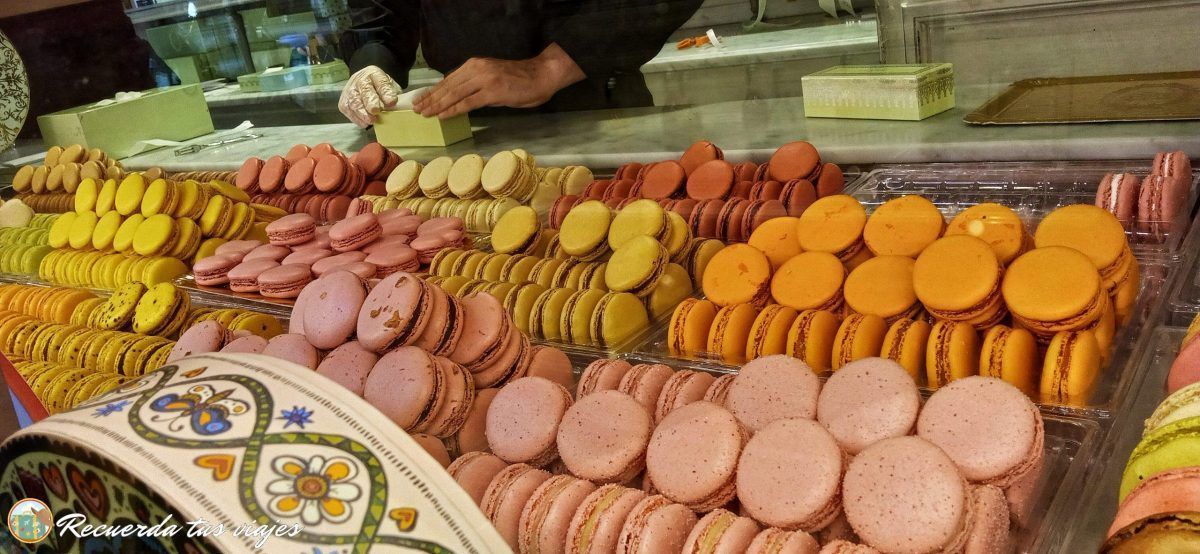 Qué ver en París - Macarons Laduree