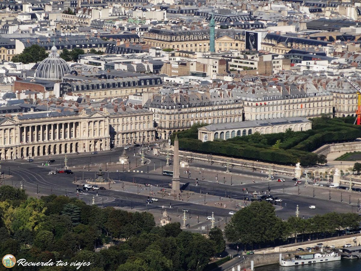 Qué ver en París - Plaza de la Concordia