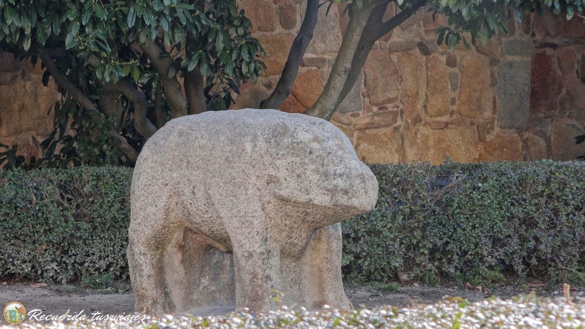 Escultura vetona de ganado