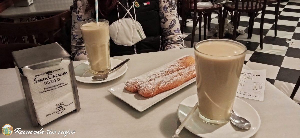 Horchata y fartons