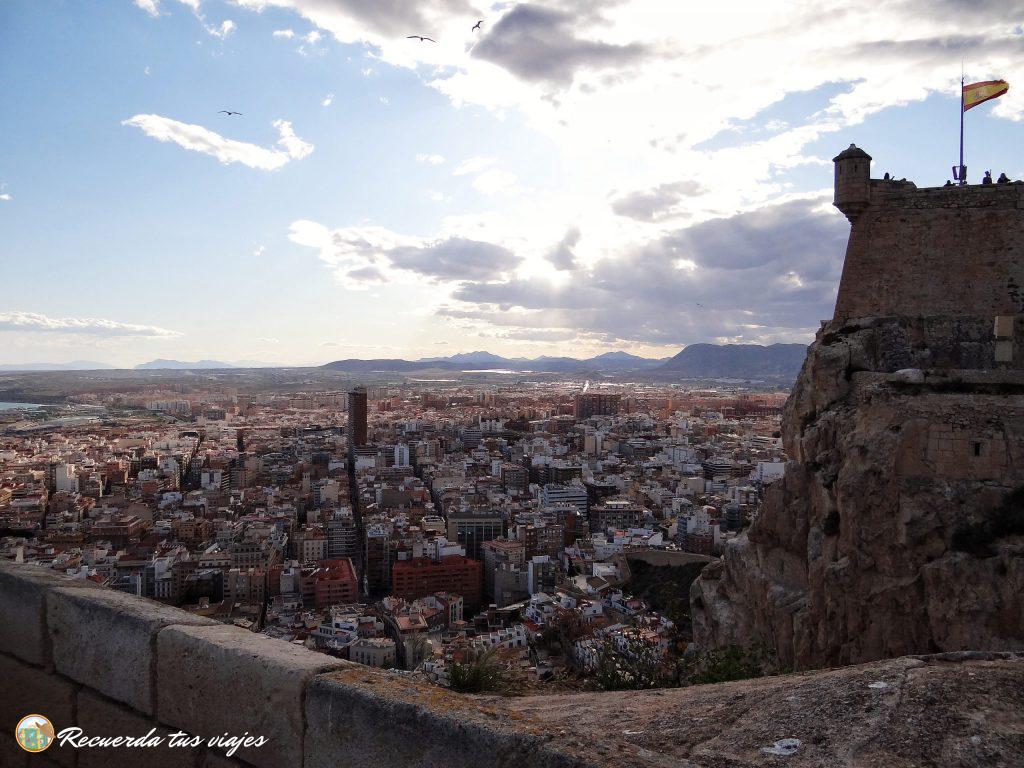 Alicante desde el Castillo - Que ver en Alicante en 1 día