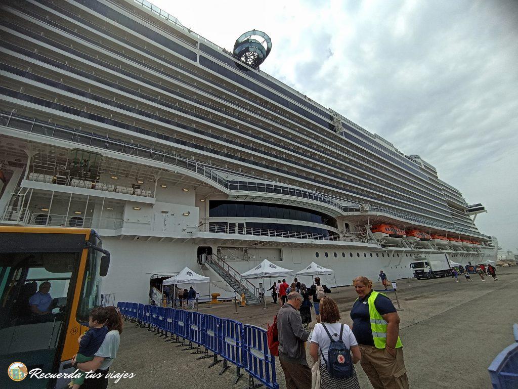 Acceso al barco - Preparar un viaje en un crucero