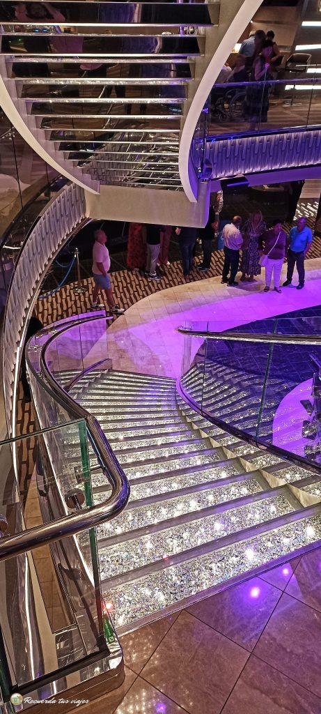 Escalera de Swarovski