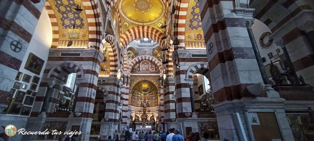 Interior de Notre Dame de la Garde