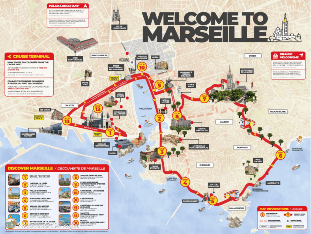 Mapa Colorbus