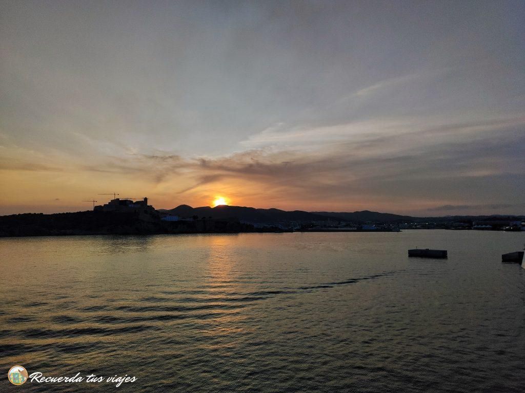 Dalt Vila al atardecer - Qué ver en Ibiza desde un crucero en 1 día