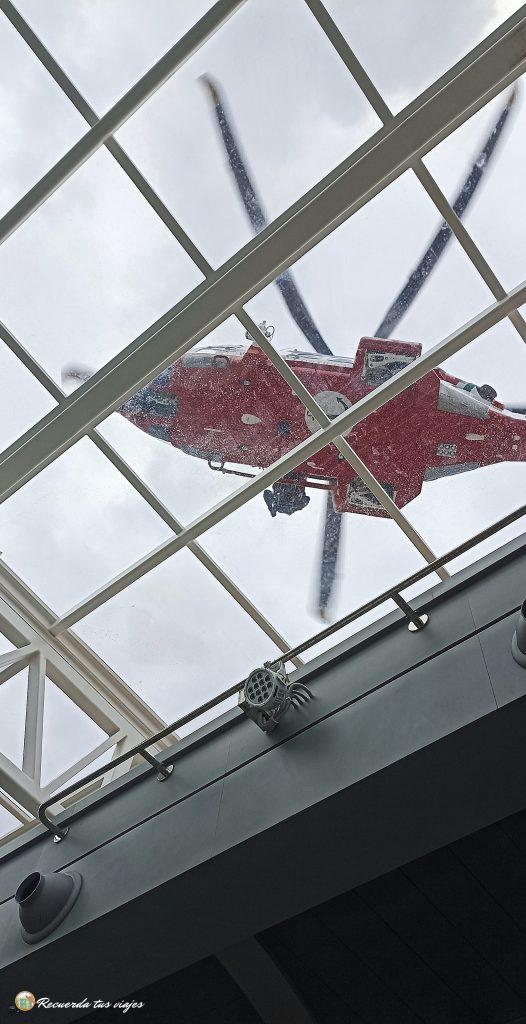 Helicóptero de rescate - 7 días de crucero por el Mediterráneo en el MSC Seashore