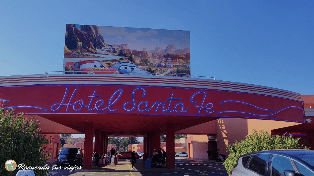 Acceso principal Hotel Santa Fe