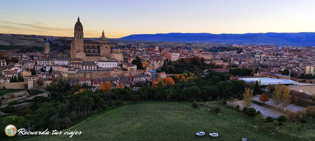 Catedral desde el aire - Escapada para ver Segovia y su Acueducto
