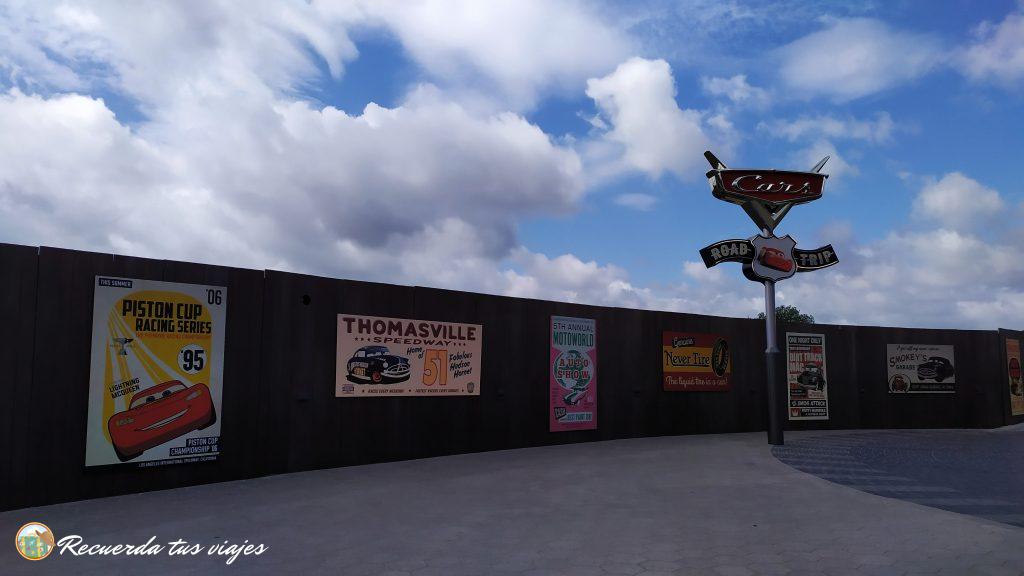 Pared de la fama de Cars - Cuándo es mejor ir a Disneyland París