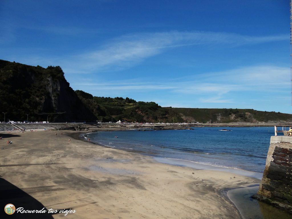 Playa de Luarca - Qué ver en medio día en Luarca