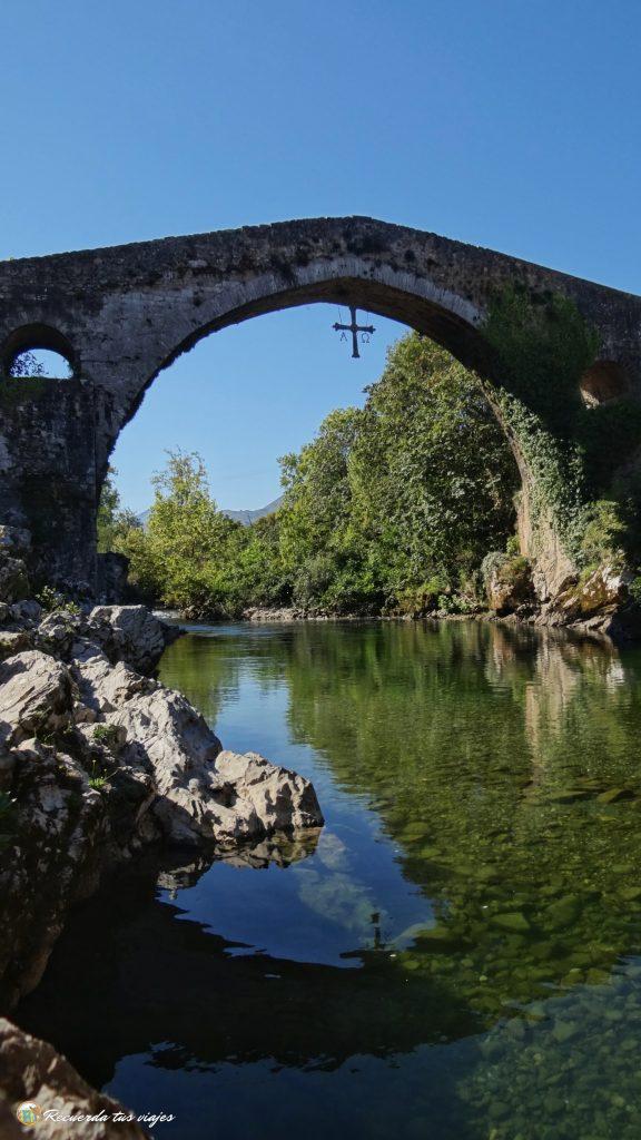 Puente Romano de Cangas - Qué ver en Cangas, Covadonga y el Mirador del Fitu