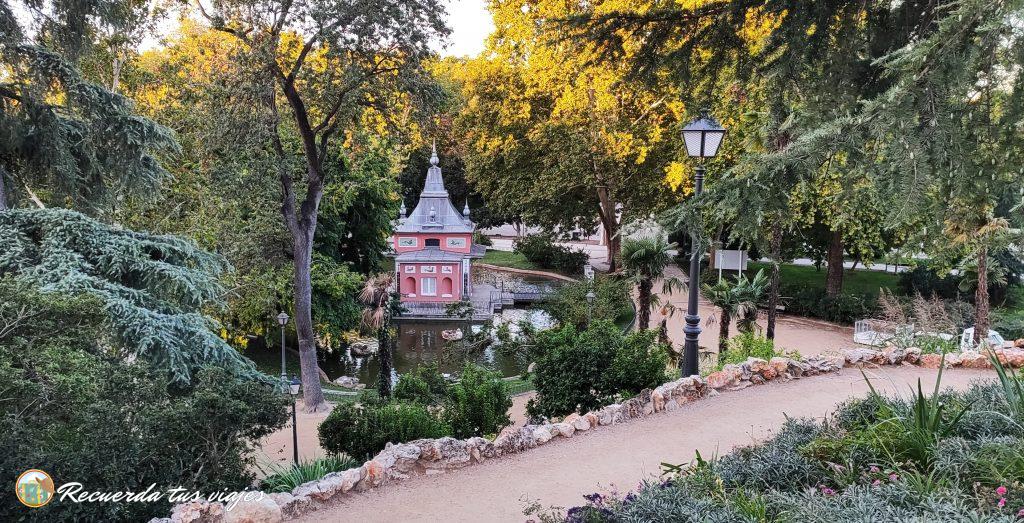 Casita del pescador - Ver el Parque del Retiro de Madrid en medio día
