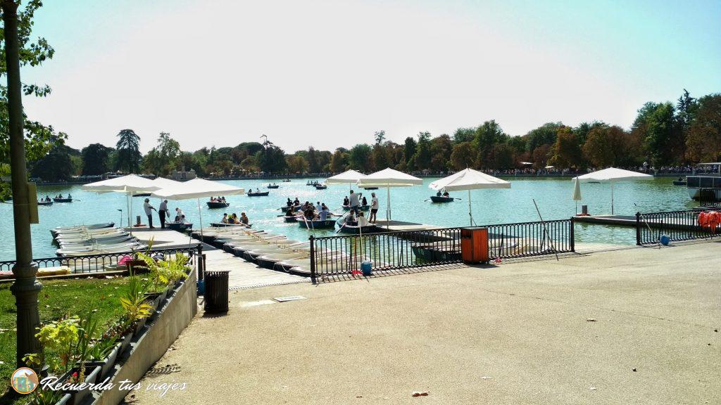Embarcadero del estanque - Ver el Parque del Retiro de Madrid en medio día