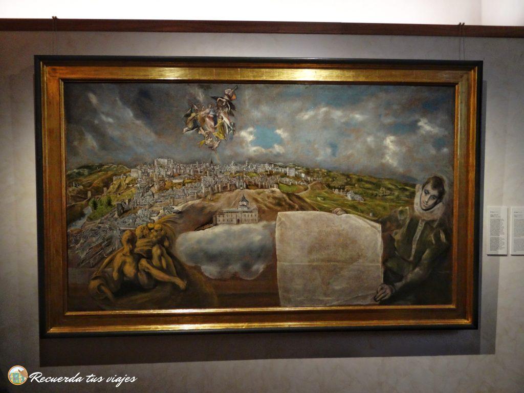 Vista y plano de Toledo, El Greco