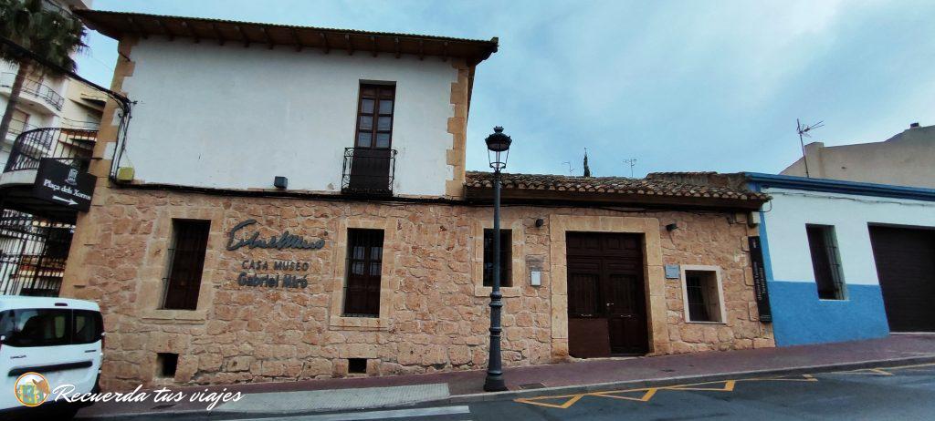 Casa Museo Gabriel Miró - Qué ver en Polop de la Marina