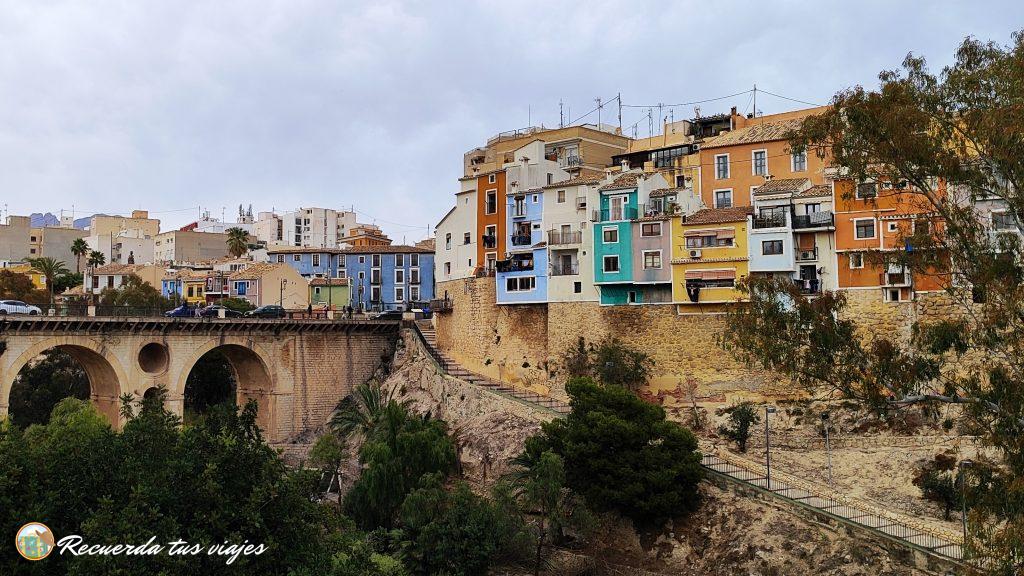 Casas colgadas - Que ver en Villajoyosa en 1 día