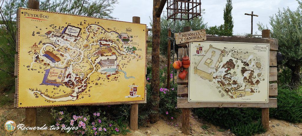 Mapas de Puy du fou