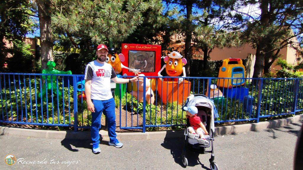 Juguetes de Toy Story - 1 día en Walt Disney Studios con niños pequeños