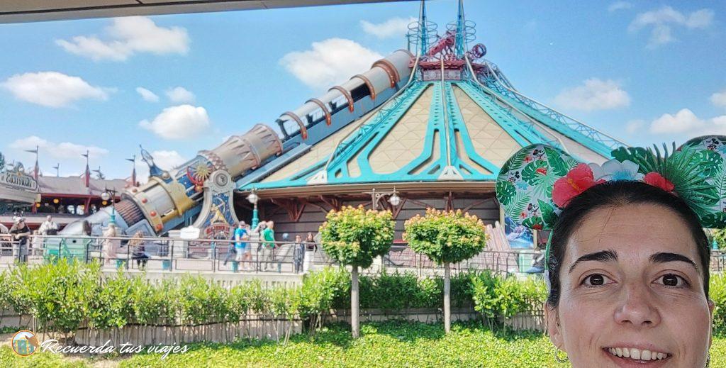 Star Wars Hyper Space Mountain desde Autopia