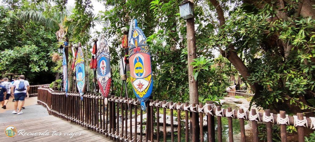 Decoración de Polinesia - Trucos y curiosidades de PortAventura World