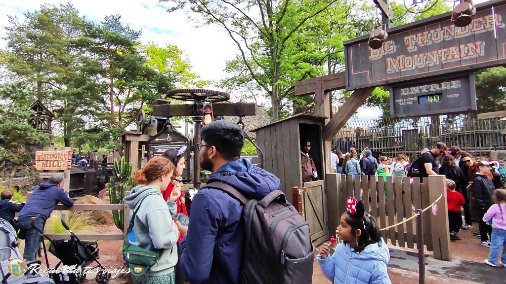 Entrada de Big Thunder Mountain