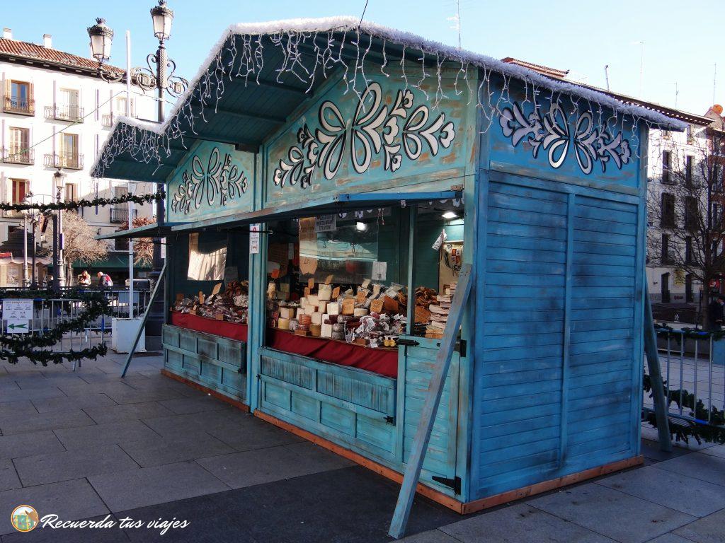 Puestos navideños - Planes de Navidad con niños en Madrid