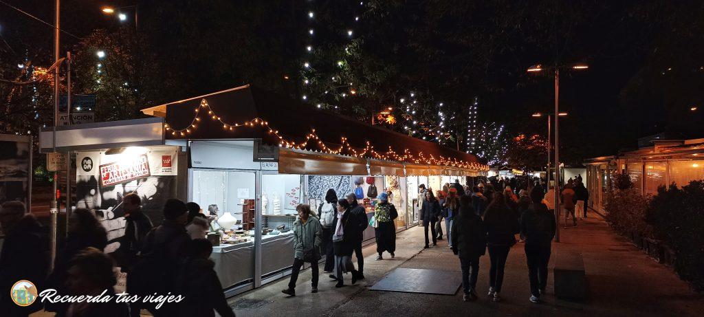 Recoletos - Mercados de navidad en Madrid