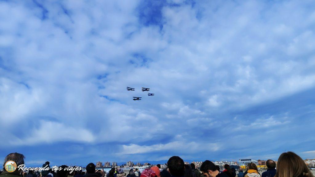 Exhibición aérea
