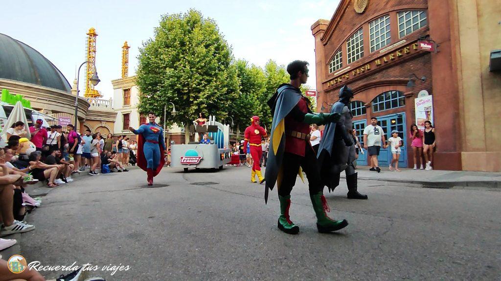 Cabalgata de superhéroes