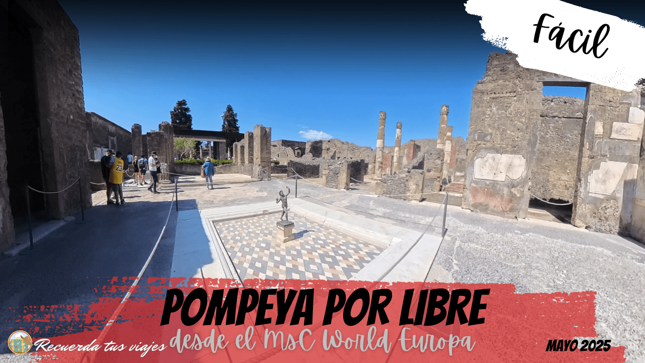 Lee más sobre el artículo Día 4: Visitamos Pompeya con el MSC World Europa