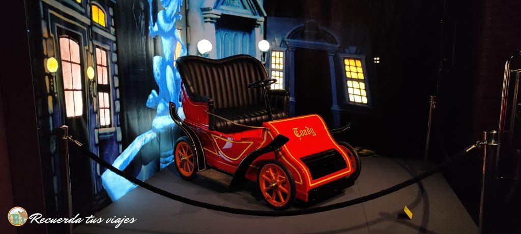 Coche de la atracción de Mr Toad